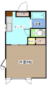 エスポワールⅠの間取り画像