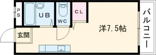 レオハイム長尾3の間取り画像
