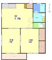 コーポアルビオンの間取り画像