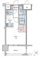 エンクレストベイサイド通りの間取り画像