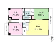 アバンデンスJUNの間取り画像