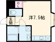 シャンテー牧野の間取り画像