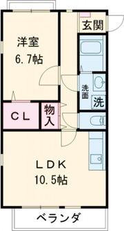 グランジールの間取り画像
