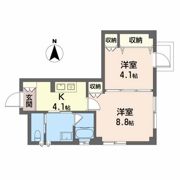 クローバーハウスの間取り画像