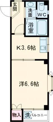 ヴェルドミールの間取り画像