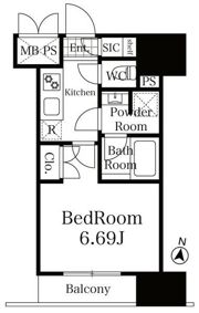 リージア上杉一丁目の間取り画像