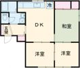 セントラルハイツAの間取り画像