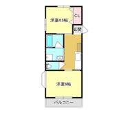 メイプルヒルの間取り画像