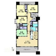 サーパス太田中央公園二番館の間取り画像