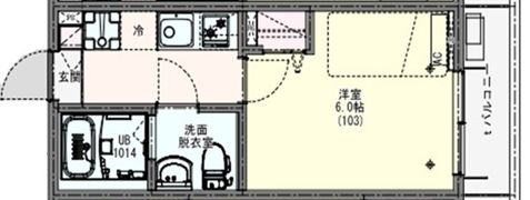 リディアコート馬橋の間取り画像