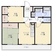 グリーンハイムつきみ野の間取り画像