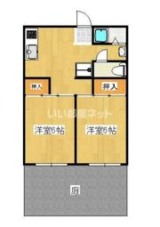 グリーンハイツB棟の間取り画像