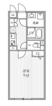THE PALMS大島の間取り画像