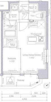 エステムプラザ湘南藤沢の間取り画像