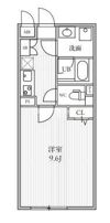 THE PALMS大島の間取り画像