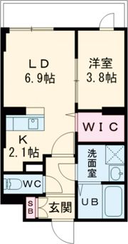 サザンクレスト高師浜の間取り画像