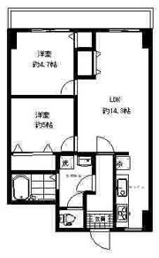 ひがしレジデンスの間取り画像