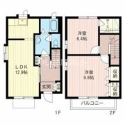 ヴィラージュIの間取り画像