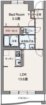 プレミアムコートみなみ野IIの間取り画像