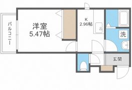 メゾンクレール南福岡の間取り画像