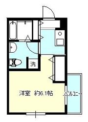 セレステ鶴瀬の間取り画像