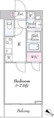 ロイジェント大山西町の間取り画像