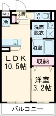 ライフコート久居野村Ⅱの間取り画像