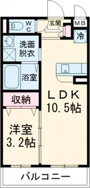 ライフコート久居野村Ⅱの間取り画像
