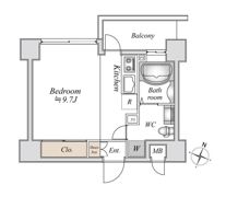 リエス千葉新宿の間取り画像