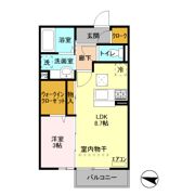フラール ドゥの間取り画像