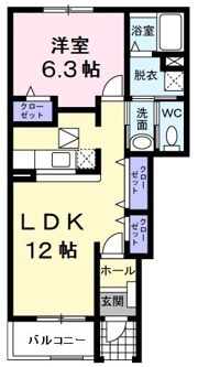 ファイン・ヒルAの間取り画像