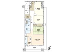 エスタガーデンの間取り画像