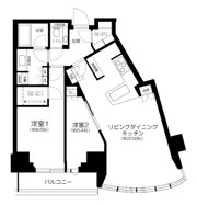 パークコート神宮北参道 ザ タワーの間取り画像