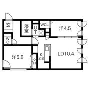 シティプレミア宮の森の間取り画像