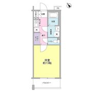 ヴィラ クロシェットの間取り画像