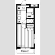スカイコート馬込の間取り画像