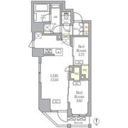 アジールコート王子の間取り画像