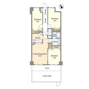 パークレジデンス市川の間取り画像