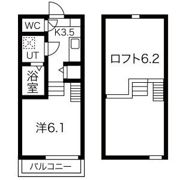 K Flatの間取り画像