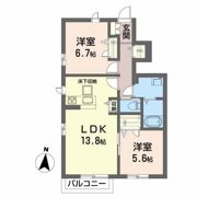 シャーメゾン愛子中央の間取り画像