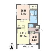 ジョワ フィールの間取り画像