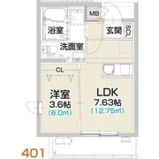 アヴァンセ桜山※FR1か月&初回保証料無料&火災保険料1年分負担キャンペーン中の間取り画像