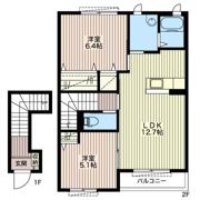 ベイサージュIVの間取り画像