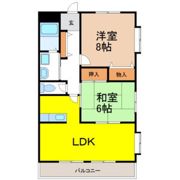 ディアコート西浦の間取り画像