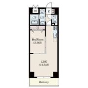 賃料値下げしました!!GRANDUKE正木の間取り画像