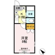 ホワイトコート前九年 Aの間取り画像