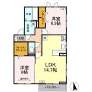 フランメゾンの間取り画像