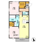 つくばエーツーの間取り画像