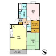 ハイツメルベーユの間取り画像