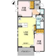 センカⅢの間取り画像